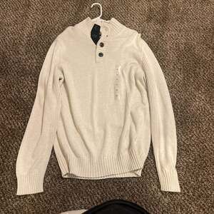Vintage Sean John 100% Cotton Pull Over Four Button...